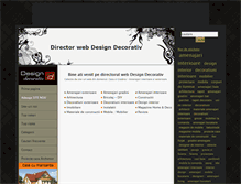 Tablet Screenshot of director.designdecorativ.ro